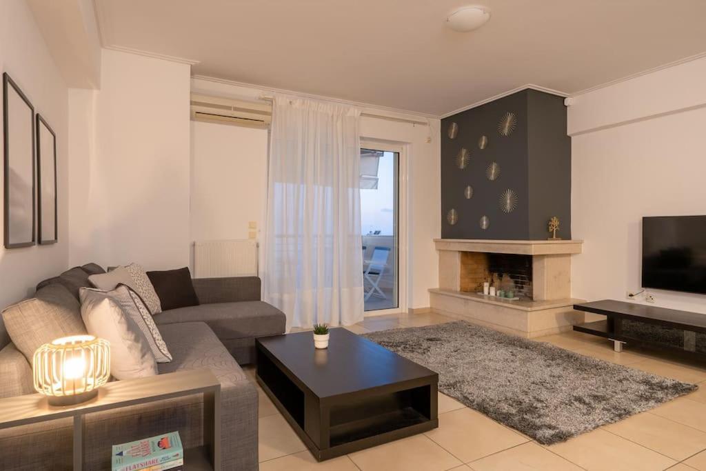 Bright & Elegant 2Bd Apt W/ View 아테네 외부 사진