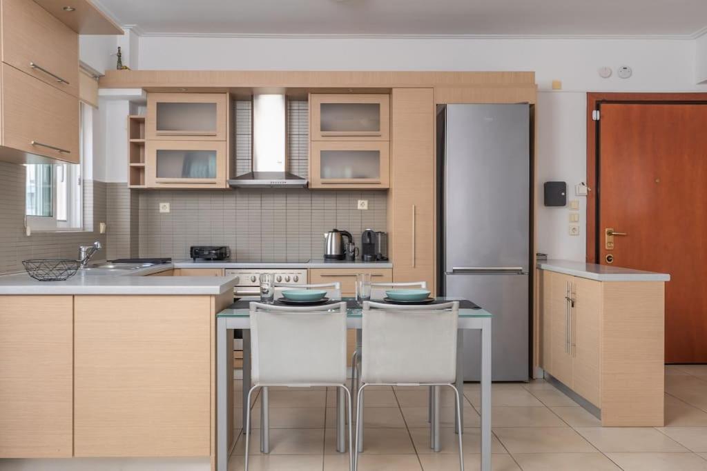 Bright & Elegant 2Bd Apt W/ View 아테네 외부 사진